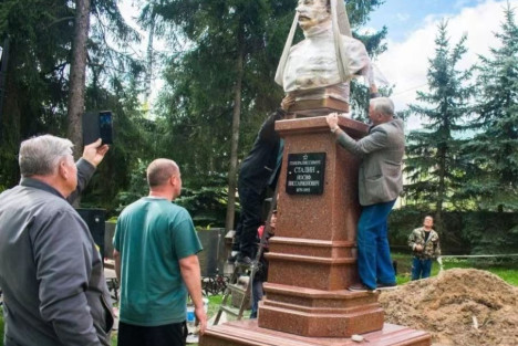 斯大林纪念碑将在俄西部城镇莫扎伊斯克落成