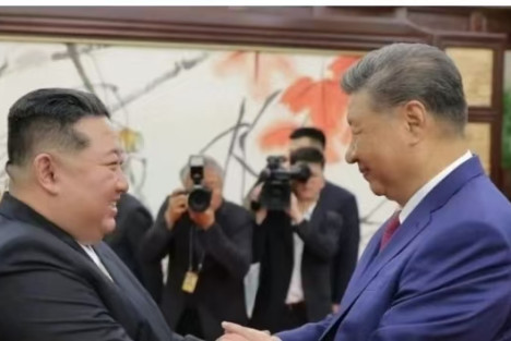 金正恩向习近平致感谢电